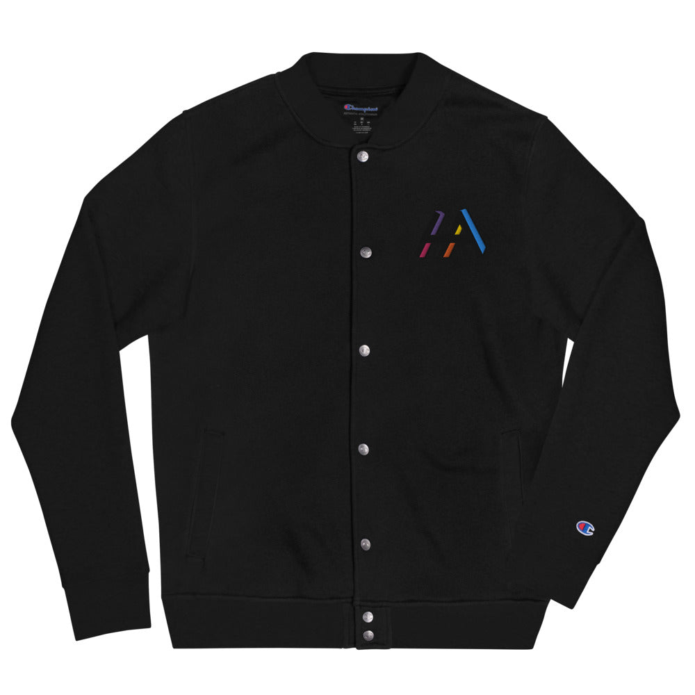 Embroidered HA LOGO Champion Bomber Jacket