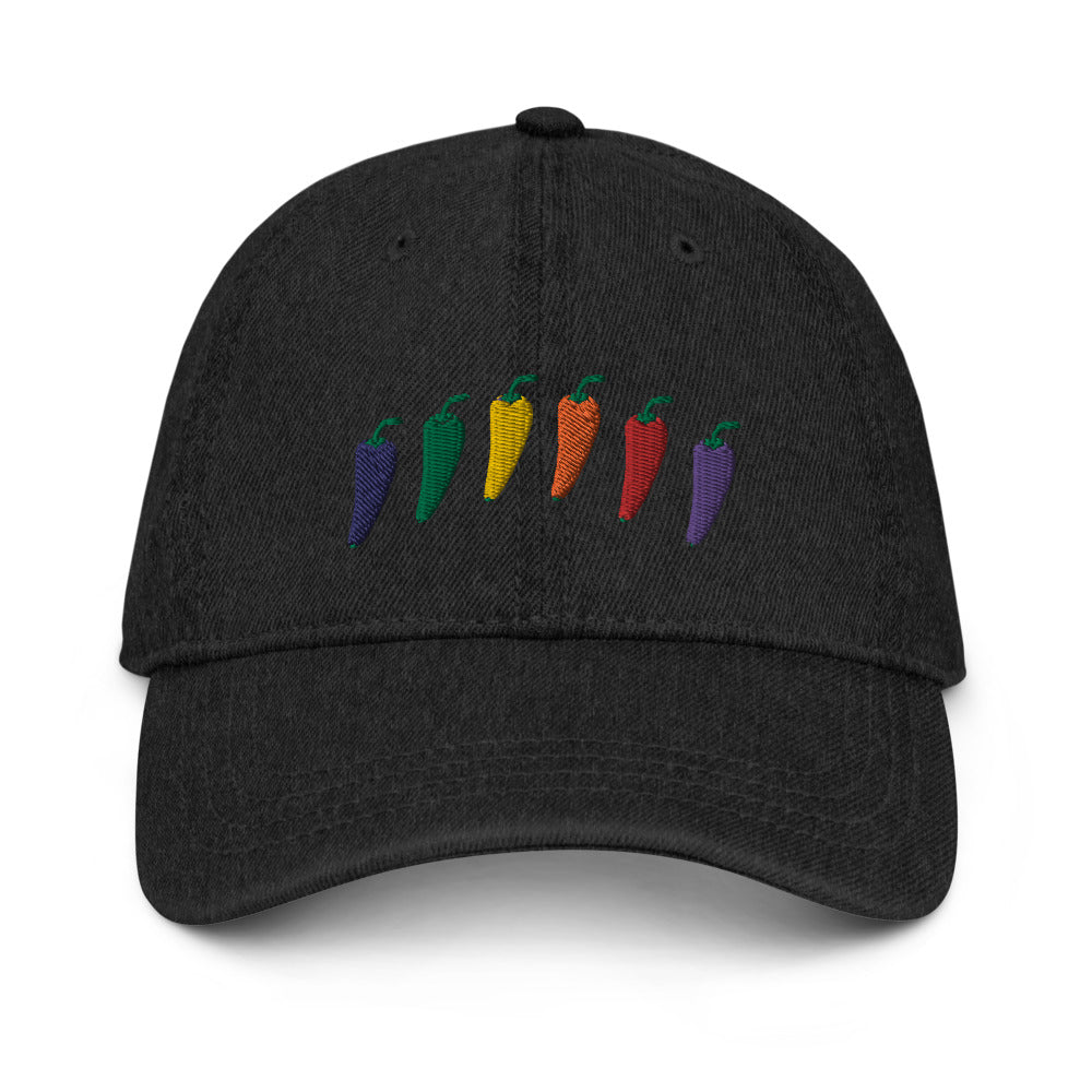 RAINBOW JALAPEÑO Denim Hat