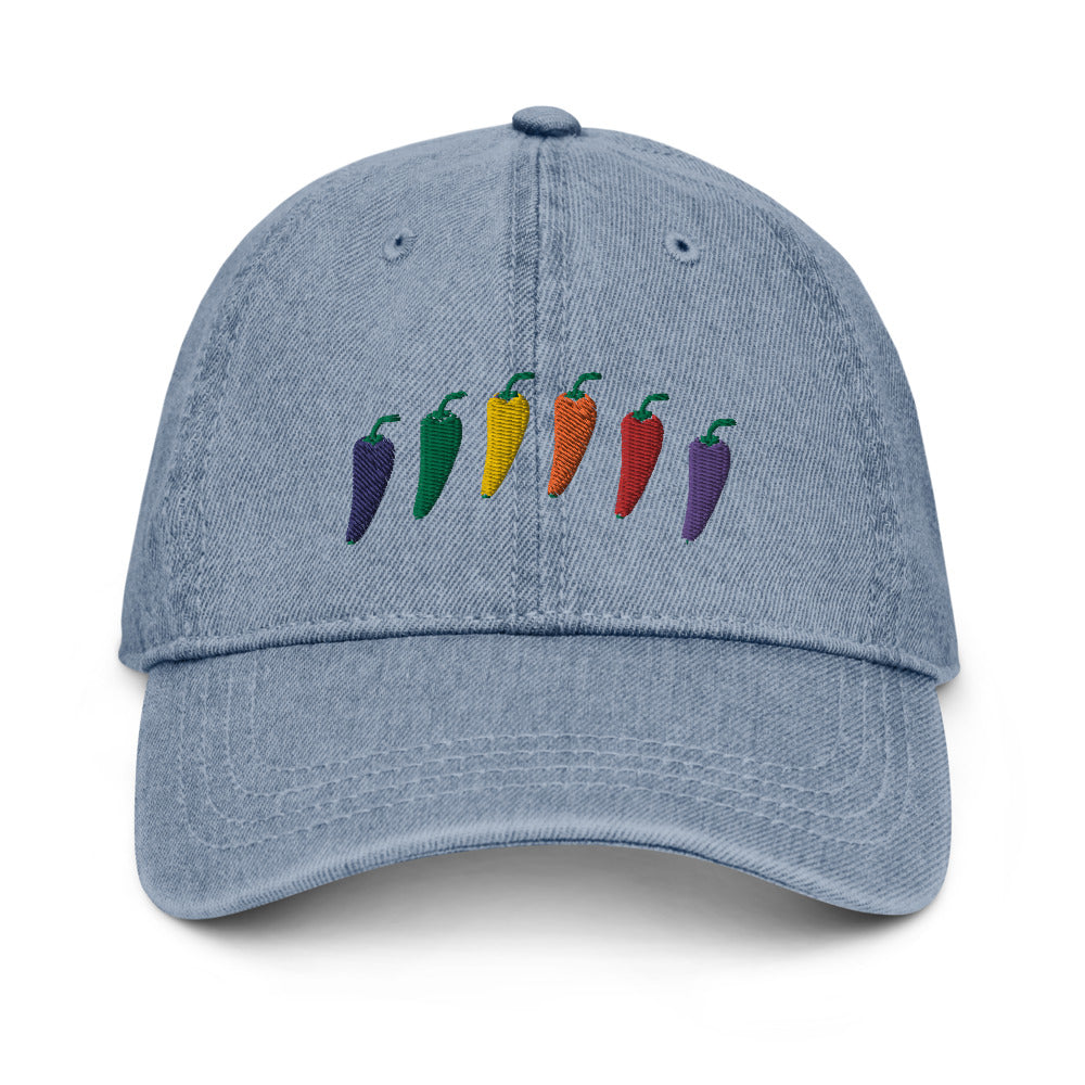 RAINBOW JALAPEÑO Denim Hat