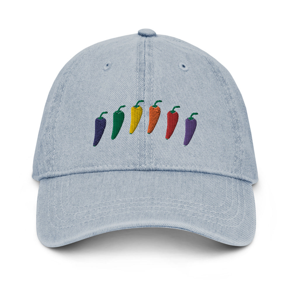 RAINBOW JALAPEÑO Denim Hat