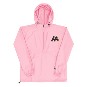 Embroidered HA LOGO Champion Packable Jacket