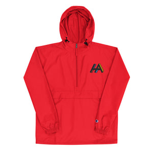 Embroidered HA LOGO Champion Packable Jacket