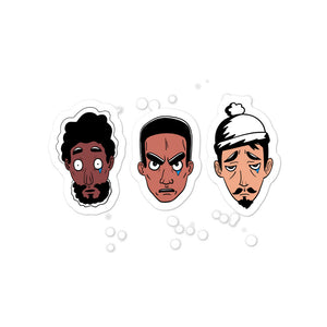 ALL MEN CRY Bubble-free stickers