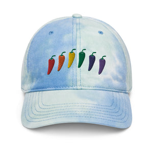 RRAINBOW JALAPEÑO Tie dye hat