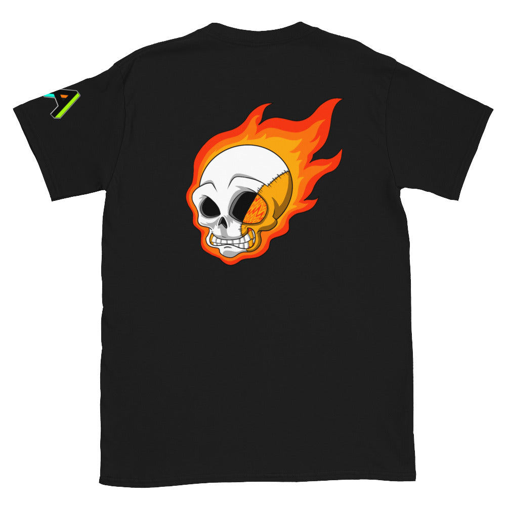 FLAME SKULL 2 Short-Sleeve T-Shirt