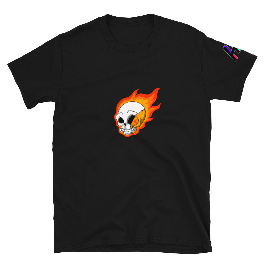 FLAME SKULL 2 Short-Sleeve T-Shirt