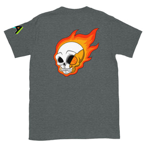 FLAME SKULL 2 Short-Sleeve T-Shirt