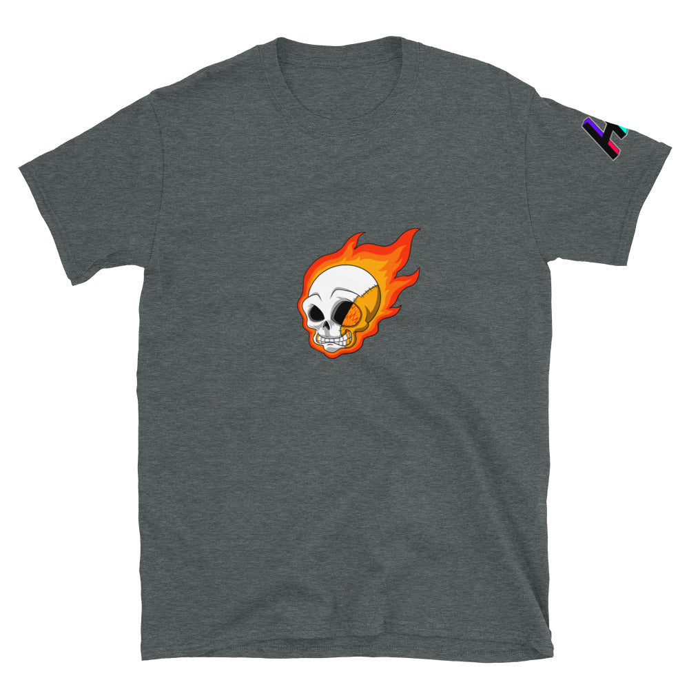 FLAME SKULL 2 Short-Sleeve T-Shirt