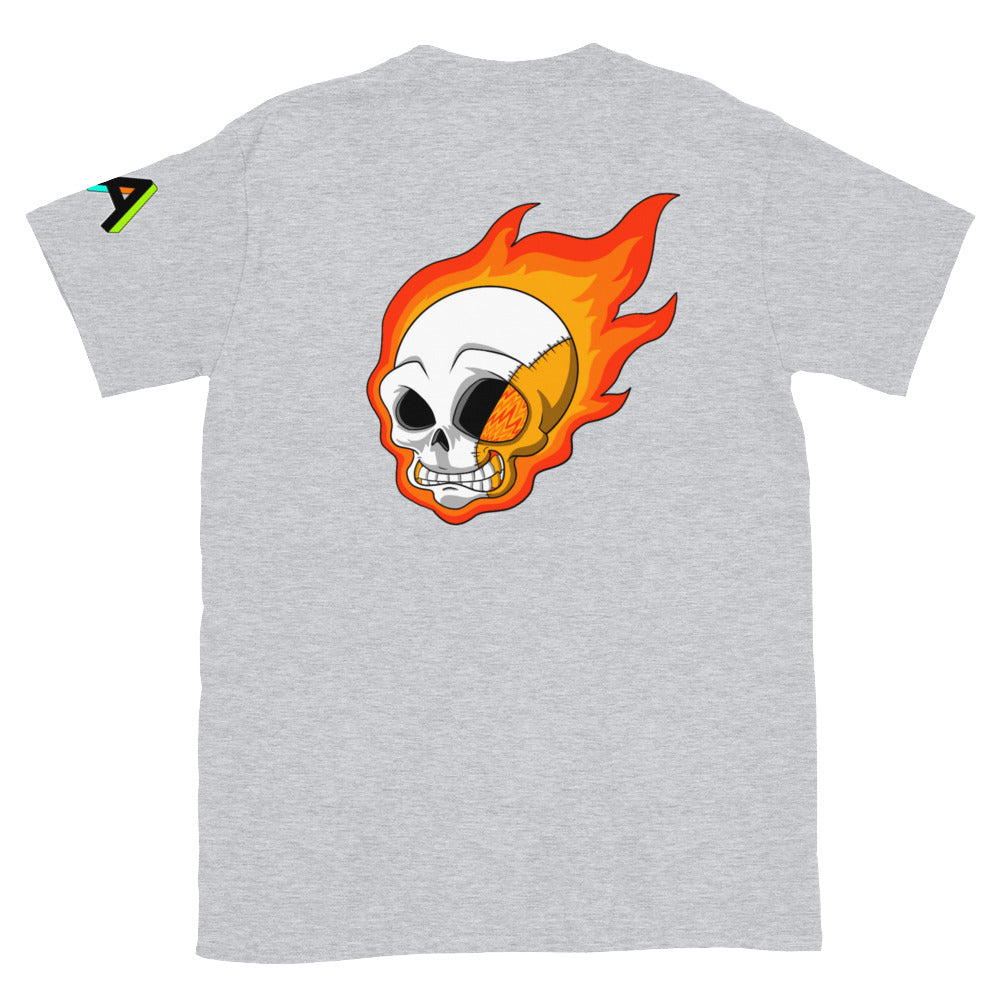 FLAME SKULL 2 Short-Sleeve T-Shirt