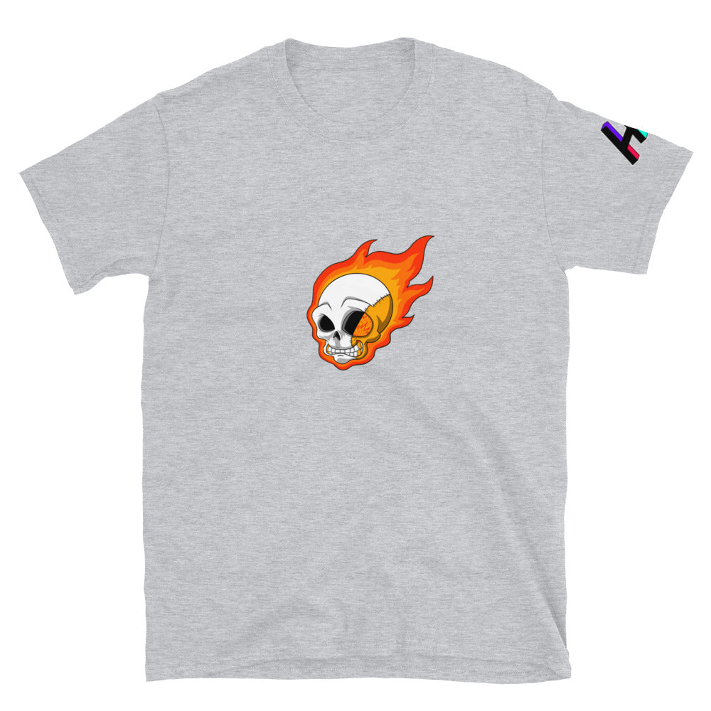 FLAME SKULL 2 Short-Sleeve T-Shirt