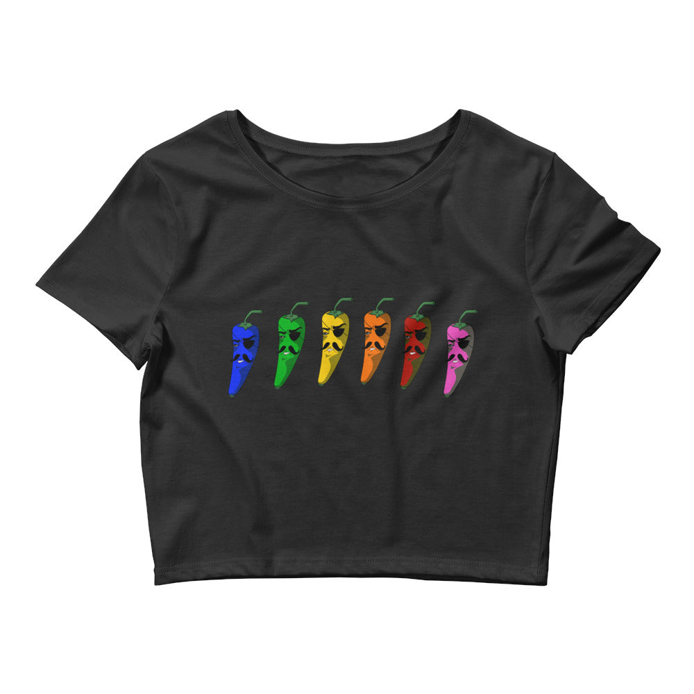 RAINBOW JALAPEÑO Crop Top