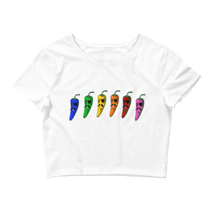 RAINBOW JALAPEÑO Crop Top